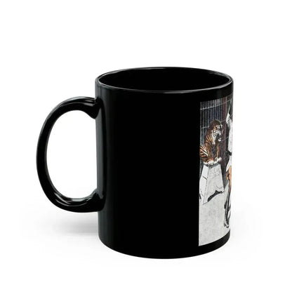 Animal Man (1), Blue Book Magazine, April 1948 - Black Coffee Mug - Go Mug Yourself