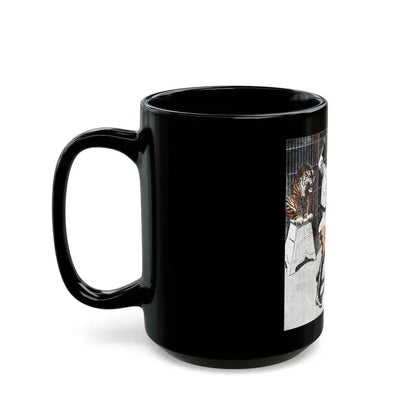 Animal Man (1), Blue Book Magazine, April 1948 - Black Coffee Mug - Go Mug Yourself