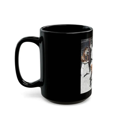 Animal Man (1), Blue Book Magazine, April 1948 - Black Coffee Mug - Go Mug Yourself