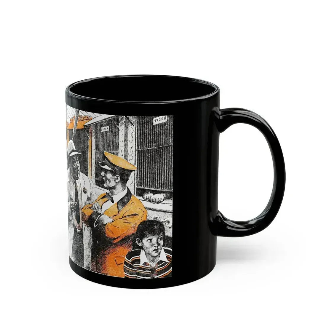 Animal Man (2), Blue Book Magazine, April 1948 - Black Coffee Mug - Go Mug Yourself