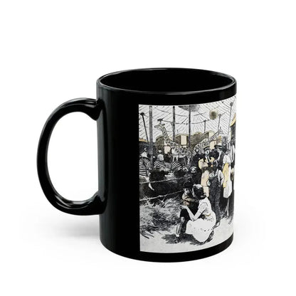 Animal Man (2), Blue Book Magazine, April 1948 - Black Coffee Mug - Go Mug Yourself