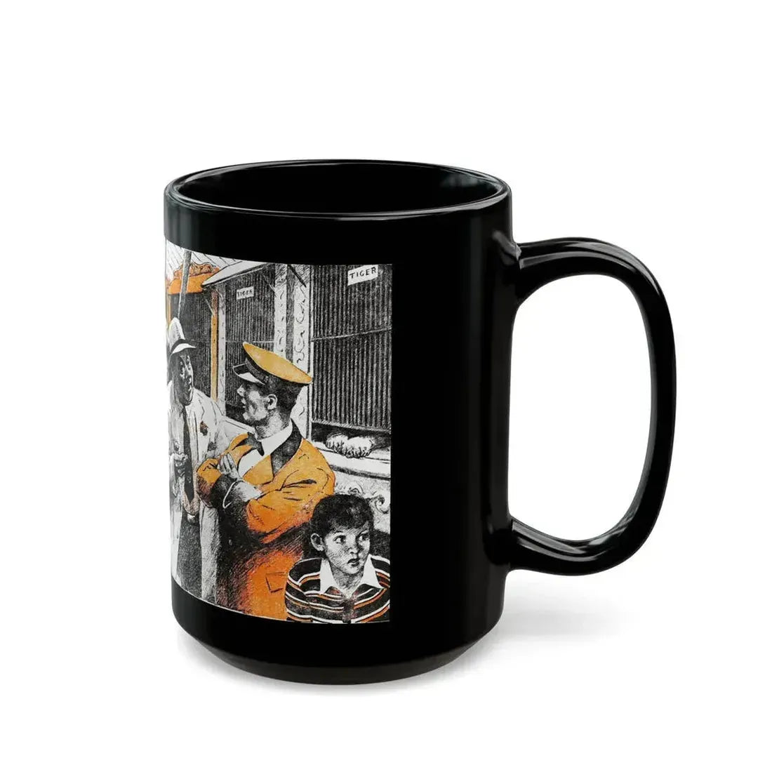 Animal Man (2), Blue Book Magazine, April 1948 - Black Coffee Mug - Go Mug Yourself