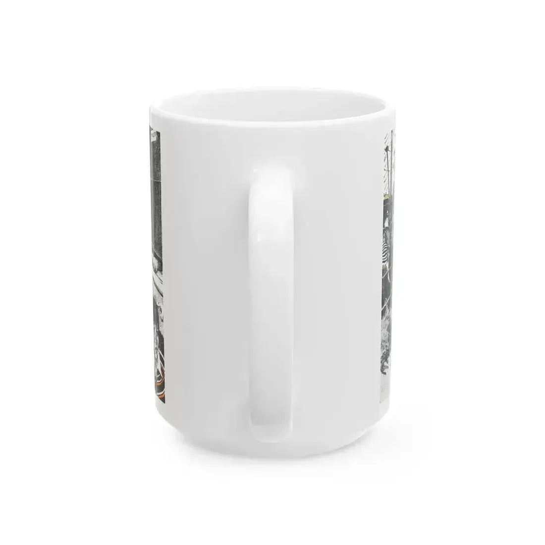 Animal Man (2), Blue Book Magazine, April 1948 - White Coffee Mug - Go Mug Yourself