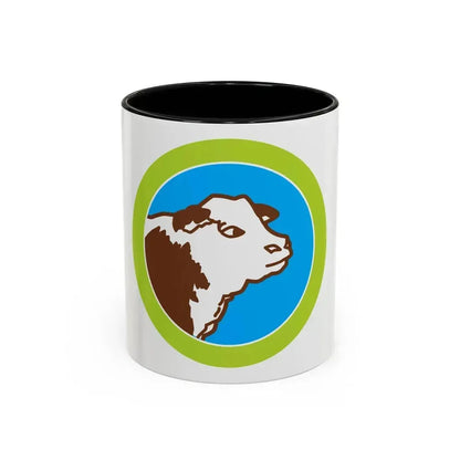 Animal Science (Boy Scout Merit Badge) Accent Coffee Mug 11oz Black - Go Mug Yourself