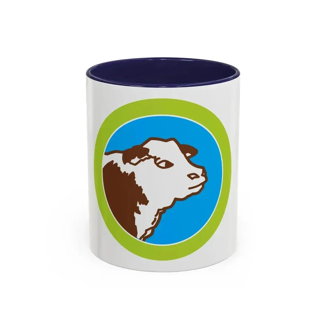Animal Science (Boy Scout Merit Badge) Accent Coffee Mug 11oz Navy - Go Mug Yourself