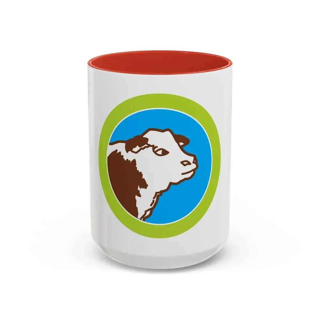 Animal Science (Boy Scout Merit Badge) Accent Coffee Mug 15oz Red - Go Mug Yourself