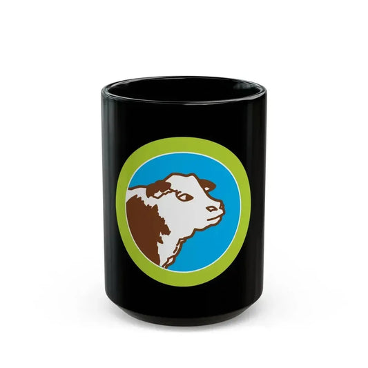 Animal Science (Boy Scout Merit Badge) Black Coffee Mug 15oz - Go Mug Yourself