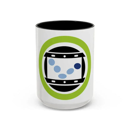 Animation (Boy Scout Merit Badge) Accent Coffee Mug 15oz Black - Go Mug Yourself