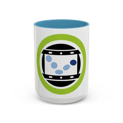 Animation (Boy Scout Merit Badge) Accent Coffee Mug 15oz Light Blue - Go Mug Yourself
