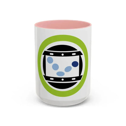 Animation (Boy Scout Merit Badge) Accent Coffee Mug 15oz Pink - Go Mug Yourself