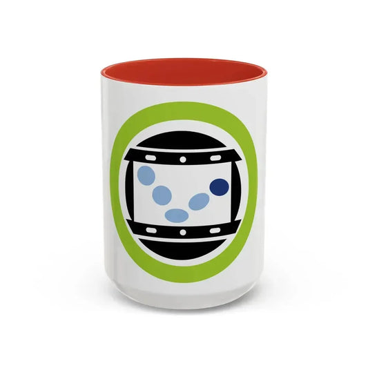 Animation (Boy Scout Merit Badge) Accent Coffee Mug 15oz Red - Go Mug Yourself