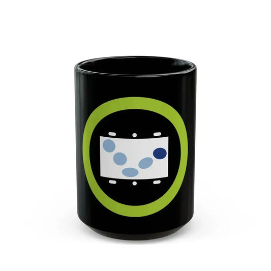 Animation (Boy Scout Merit Badge) Black Coffee Mug 15oz - Go Mug Yourself