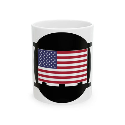 Animation disc US (United States) White Coffee Mug 11oz - Go Mug Yourself
