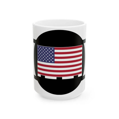 Animation disc US (United States) White Coffee Mug 15oz - Go Mug Yourself