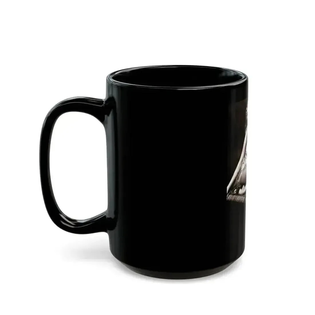Anita Ekberg #05 (Vintage Female Icon) Black Coffee Mug - Go Mug Yourself