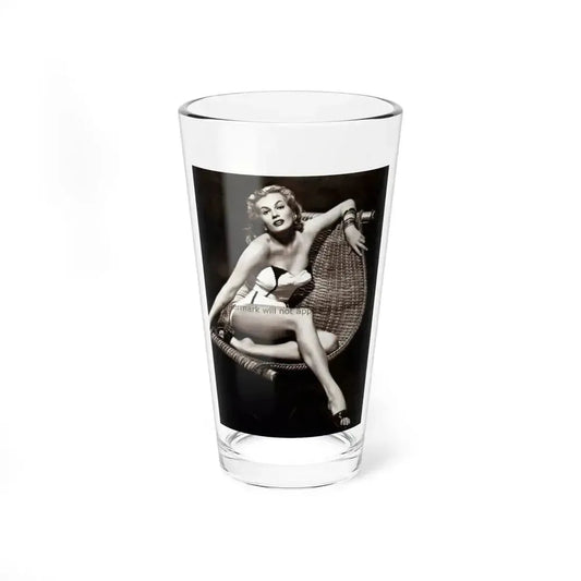 Anita Ekberg #05 (Vintage Female Icon) Pint Glass 16oz 16oz - Go Mug Yourself