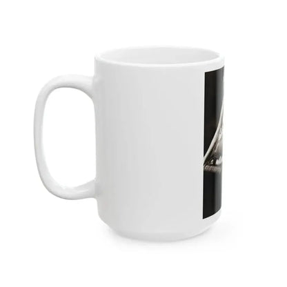 Anita Ekberg #05 (Vintage Female Icon) White Coffee Mug - Go Mug Yourself
