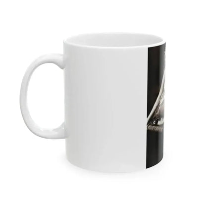 Anita Ekberg #05 (Vintage Female Icon) White Coffee Mug - Go Mug Yourself