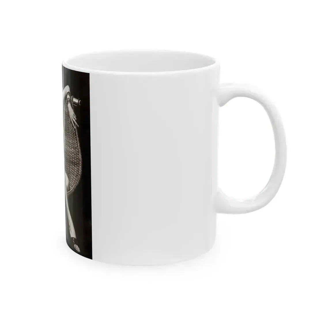 Anita Ekberg #05 (Vintage Female Icon) White Coffee Mug - Go Mug Yourself