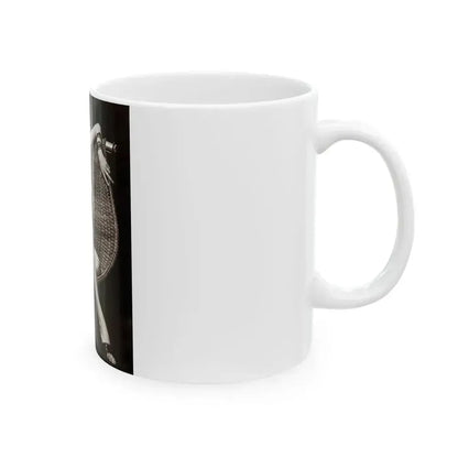 Anita Ekberg #05 (Vintage Female Icon) White Coffee Mug - Go Mug Yourself