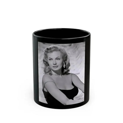 Anita Ekberg #110 (Vintage Female Icon) Black Coffee Mug 11oz - Go Mug Yourself