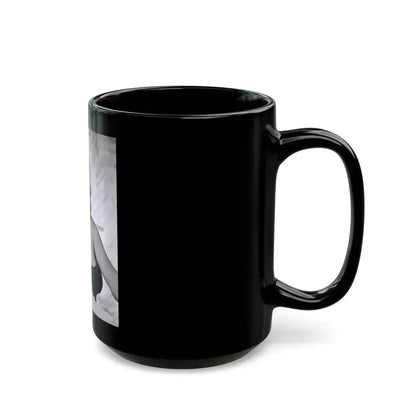 Anita Ekberg #110 (Vintage Female Icon) Black Coffee Mug - Go Mug Yourself