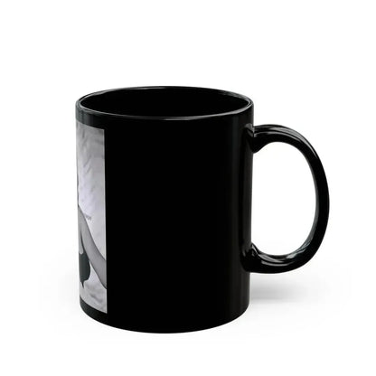 Anita Ekberg #110 (Vintage Female Icon) Black Coffee Mug - Go Mug Yourself