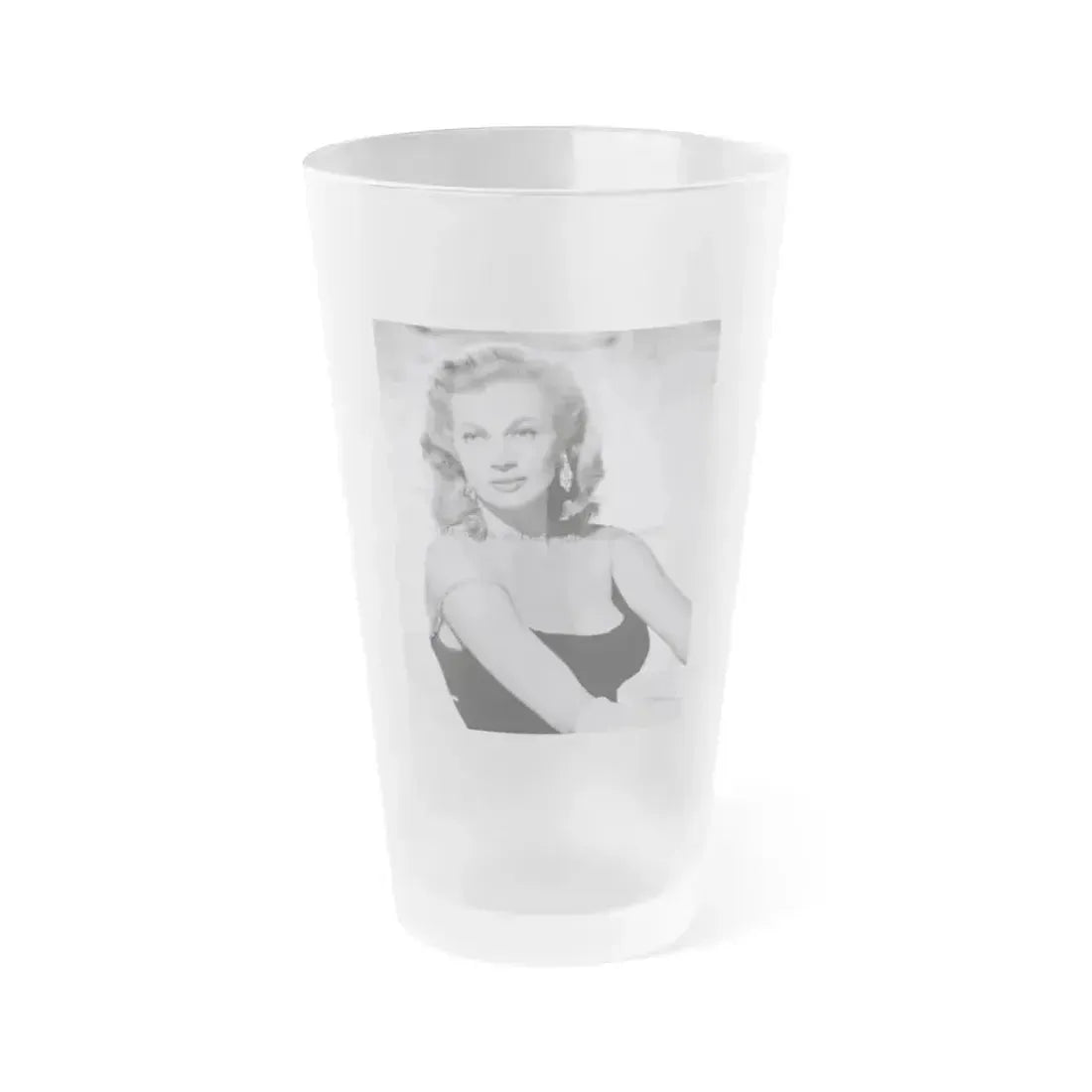 Anita Ekberg #110 (Vintage Female Icon) Frosted Pint Glass 16oz 16oz Frosted - Go Mug Yourself