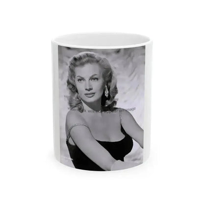 Anita Ekberg #110 (Vintage Female Icon) White Coffee Mug 11oz - Go Mug Yourself