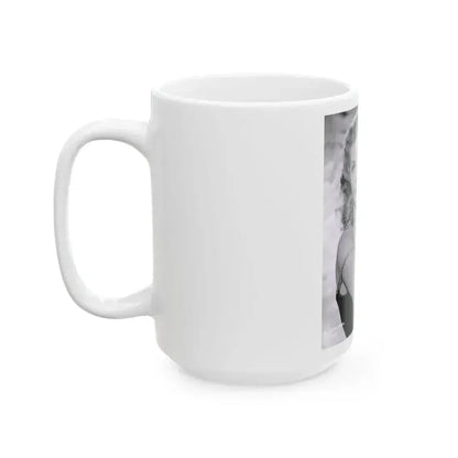 Anita Ekberg #110 (Vintage Female Icon) White Coffee Mug - Go Mug Yourself