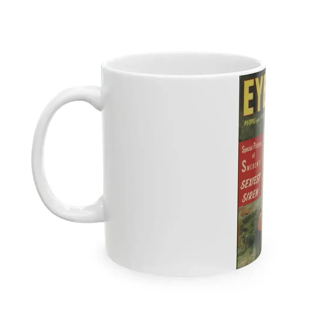 Anita Ekberg #128 - Mag. Cover (Vintage Female Icon) White Coffee Mug - Go Mug Yourself