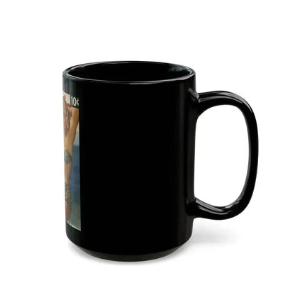 Anita Ekberg #129 - Mag. Cover (Vintage Female Icon) Black Coffee Mug - Go Mug Yourself