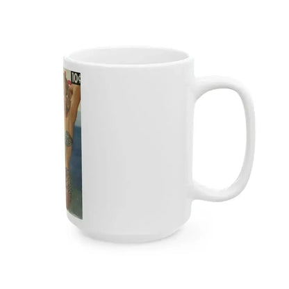 Anita Ekberg #129 - Mag. Cover (Vintage Female Icon) White Coffee Mug - Go Mug Yourself