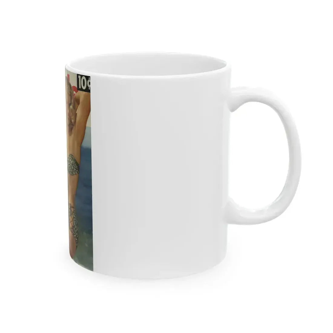 Anita Ekberg #129 - Mag. Cover (Vintage Female Icon) White Coffee Mug - Go Mug Yourself