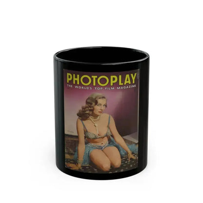Anita Ekberg #133 - Mag. Cover (Vintage Female Icon) Black Coffee Mug 11oz - Go Mug Yourself