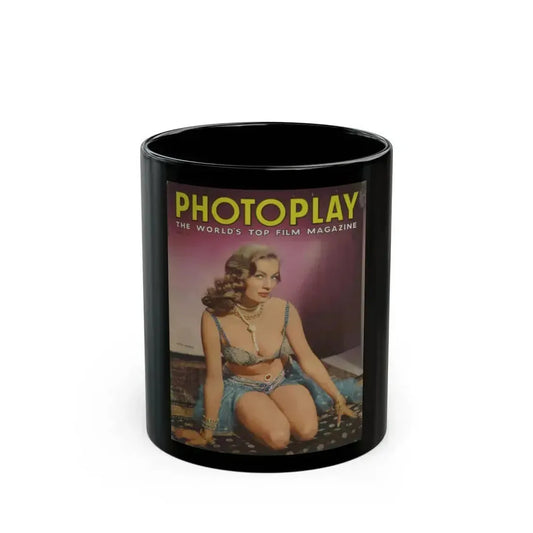 Anita Ekberg #133 - Mag. Cover (Vintage Female Icon) Black Coffee Mug 11oz - Go Mug Yourself