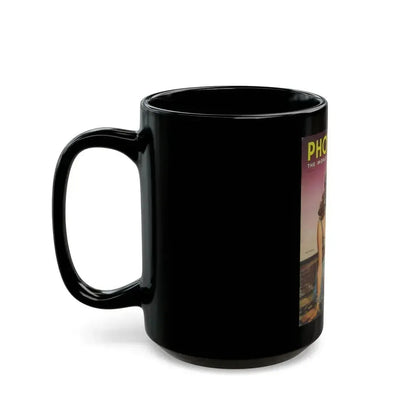 Anita Ekberg #133 - Mag. Cover (Vintage Female Icon) Black Coffee Mug - Go Mug Yourself