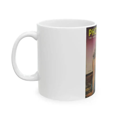 Anita Ekberg #133 - Mag. Cover (Vintage Female Icon) White Coffee Mug - Go Mug Yourself