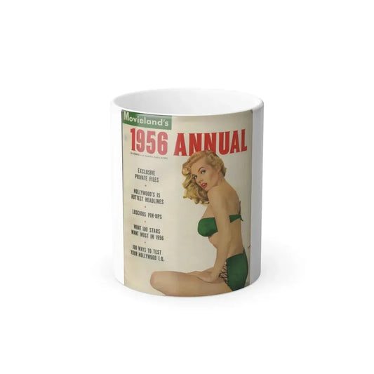 Anita Ekberg #134 - Mag. Cover (Vintage Female Icon) Color Changing Mug 11oz 11oz - Go Mug Yourself