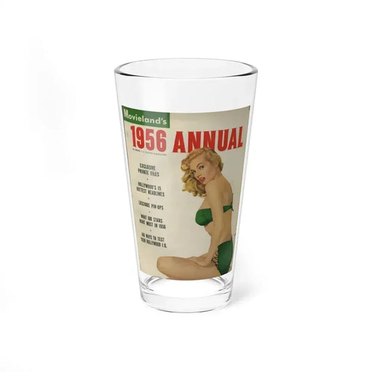 Anita Ekberg #134 - Mag. Cover (Vintage Female Icon) Pint Glass 16oz 16oz - Go Mug Yourself