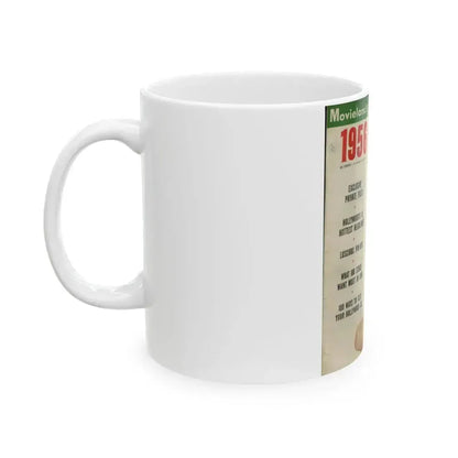 Anita Ekberg #134 - Mag. Cover (Vintage Female Icon) White Coffee Mug - Go Mug Yourself