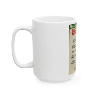 Anita Ekberg #134 - Mag. Cover (Vintage Female Icon) White Coffee Mug - Go Mug Yourself