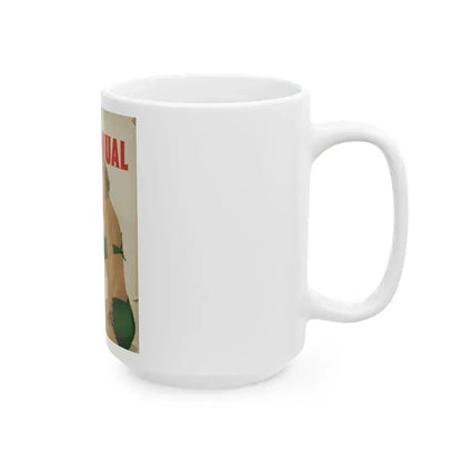 Anita Ekberg #134 - Mag. Cover (Vintage Female Icon) White Coffee Mug - Go Mug Yourself