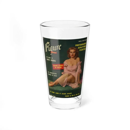 Anita Ekberg #137 - Mag. Cover (Vintage Female Icon) Pint Glass 16oz 16oz - Go Mug Yourself