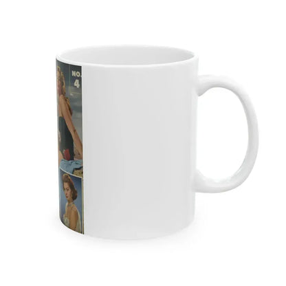 Anita Ekberg #138 - Mag. Cover (Vintage Female Icon) White Coffee Mug - Go Mug Yourself