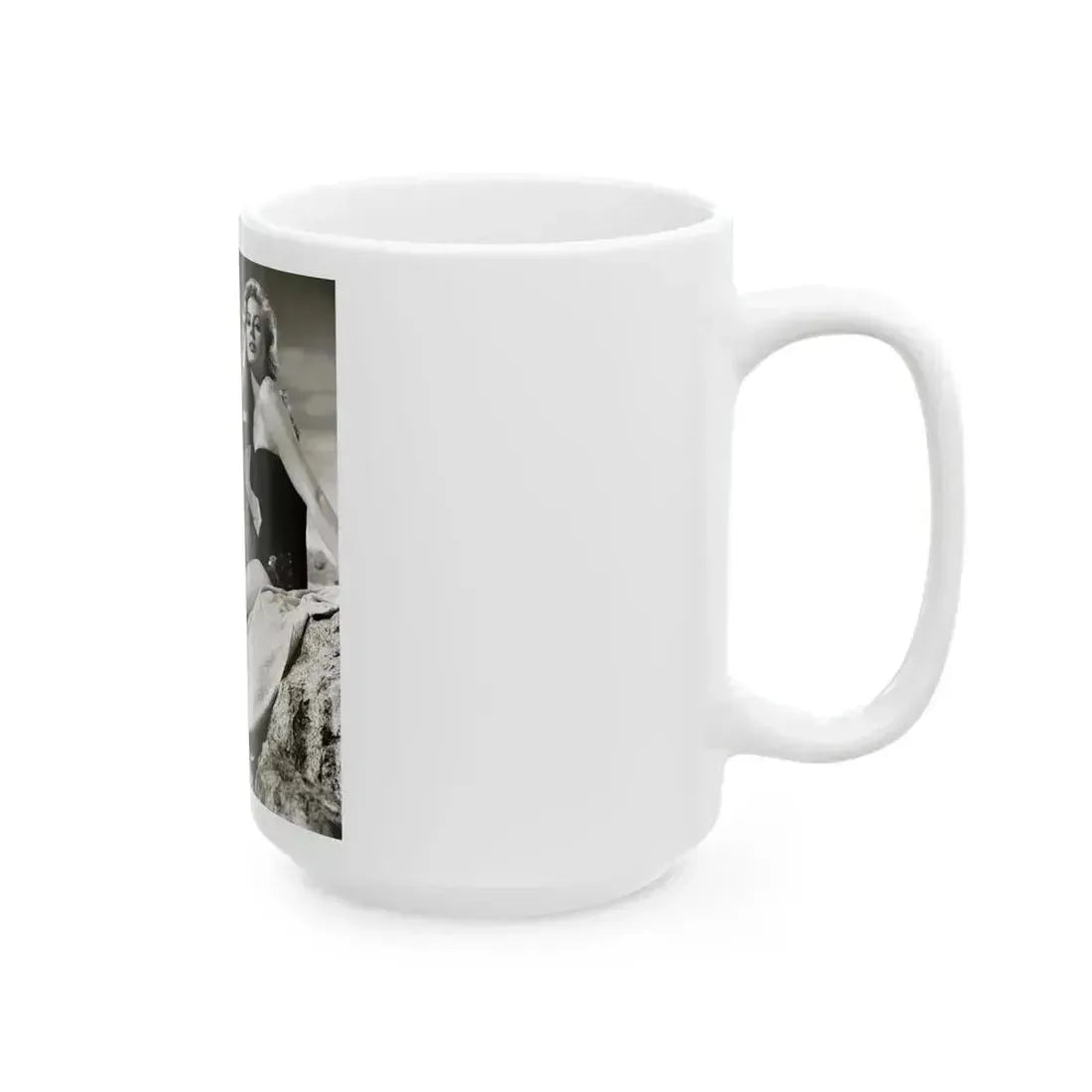 Anita Ekberg #142 (Vintage Female Icon) White Coffee Mug - Go Mug Yourself