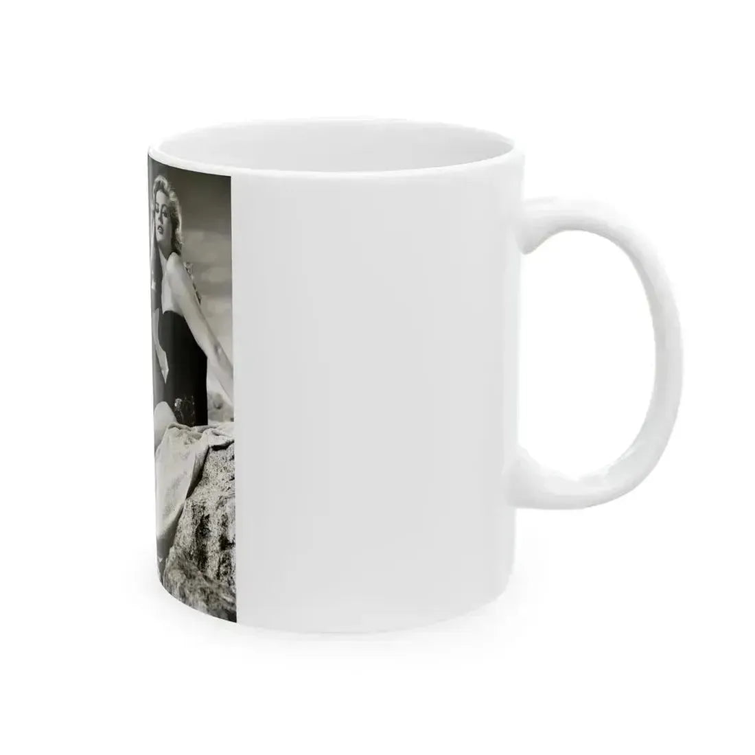 Anita Ekberg #142 (Vintage Female Icon) White Coffee Mug - Go Mug Yourself