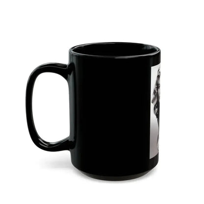 Anita Ekberg #158 (Vintage Female Icon) Black Coffee Mug - Go Mug Yourself