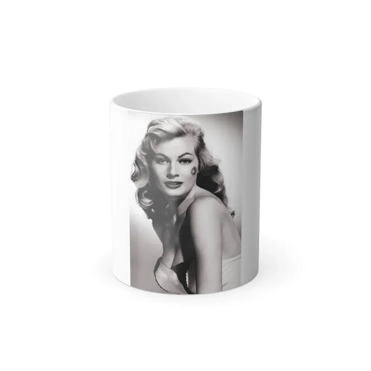 Anita Ekberg #158 (Vintage Female Icon) Color Changing Coffee Mug 11oz - Go Mug Yourself
