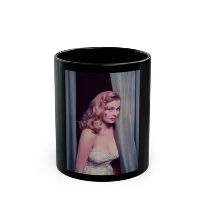 Anita Ekberg #230 (Vintage Female Icon) Black Coffee Mug 11oz - Go Mug Yourself